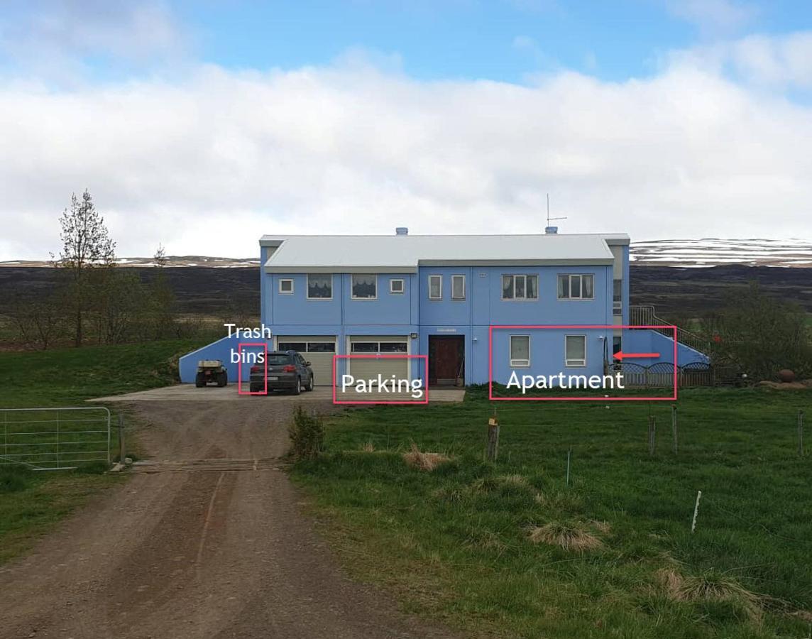 Peaceful Farm Apartment Eidar Buitenkant foto